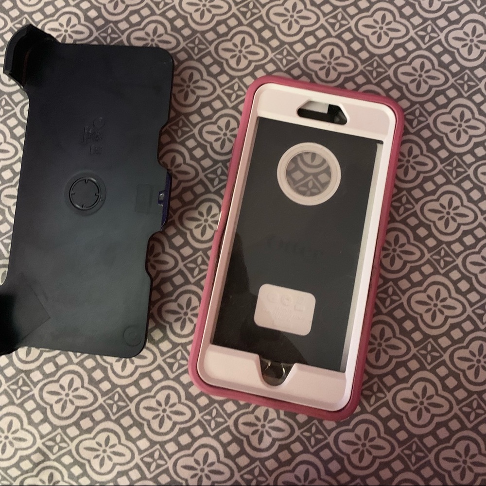 iPhone 6s Plus otterbox pink case